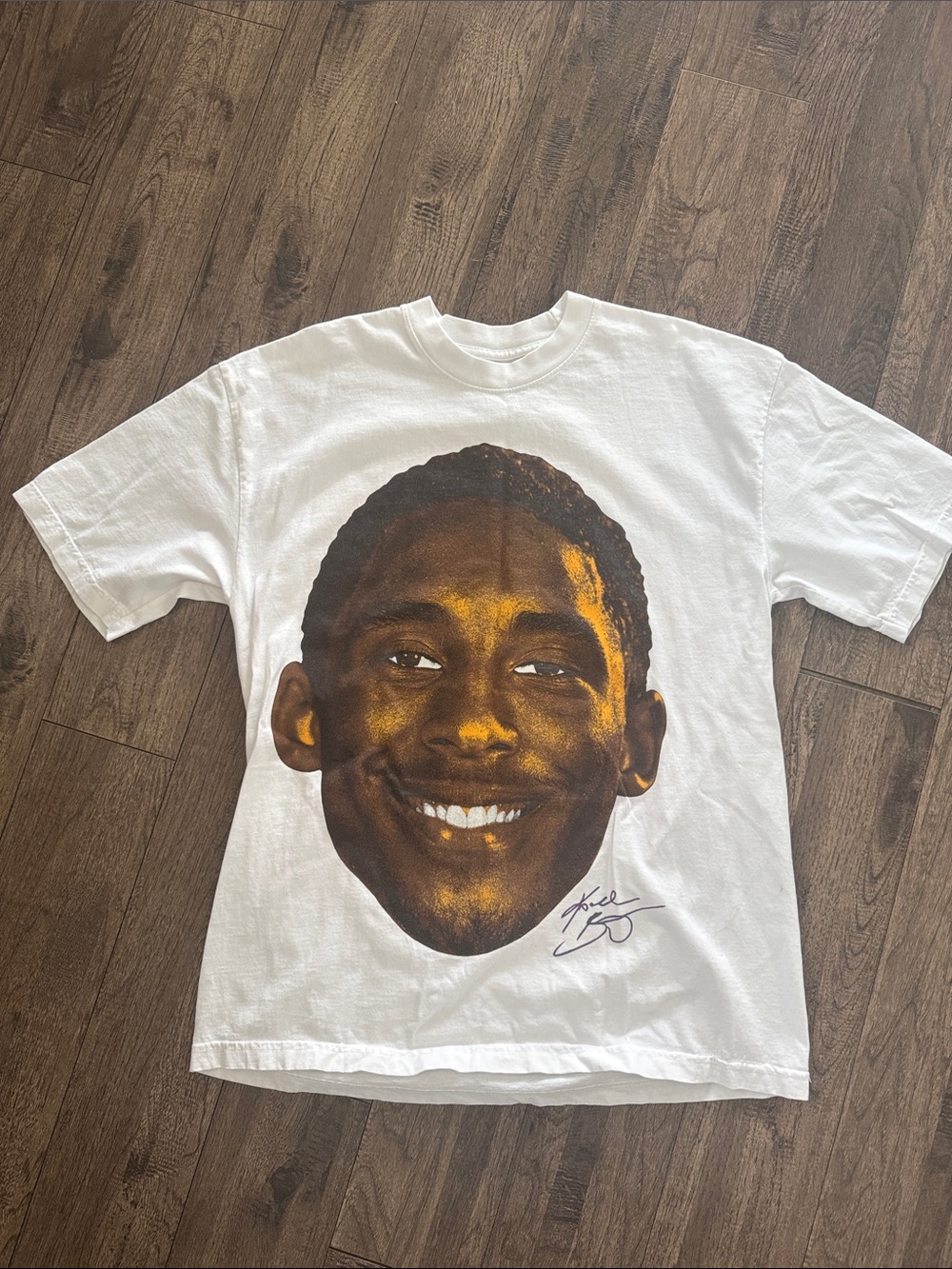 White Kobe Bryant Shirt